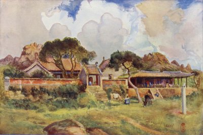 The Rock Temple, Pei-Tai-Ho by Thomas Hodgson Liddell